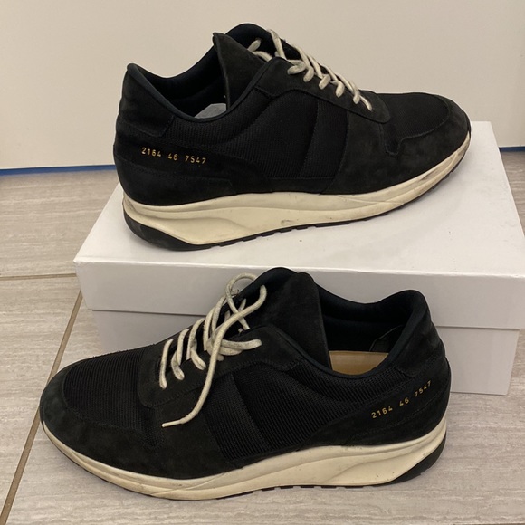 COMMON PROJECT NAVY TENNIS SHOES - Picture 5 of 5